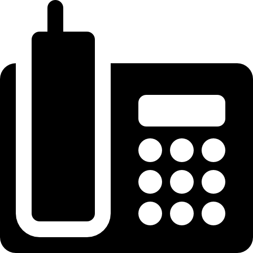 Telephone On Base Icons Free Download