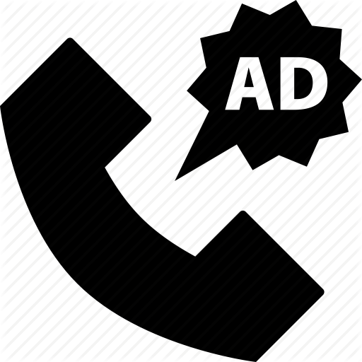 Ad, Advertisement, Advertising, Call, Phone, Publicity Icon