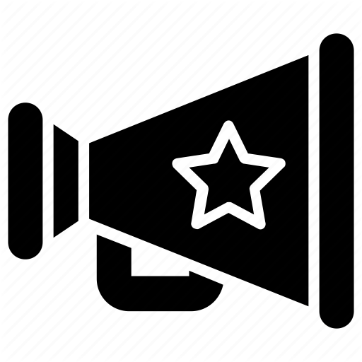 Announcement, Bullhorn, Party Publicity, Promotion, Publicity Icon