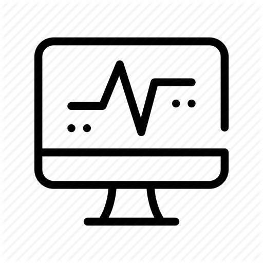 Health, Hospital, Medicine, Monitor, Pulse Icon