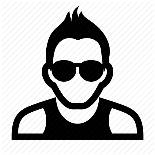 Face, Glasses, Male, Man, Portrait, Punk Icon