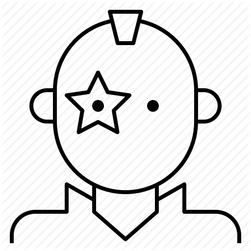 Avatar, Man, Mohawk, Punk, Rock, Singer, Star Icon