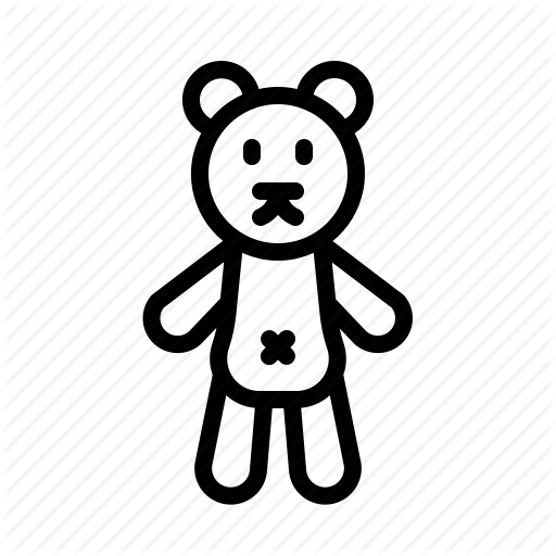 Bear, Children, Puppet, Teddy, Toy Icon