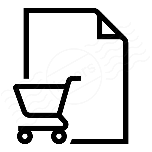 Iconexperience I Collection Purchase Order Icon