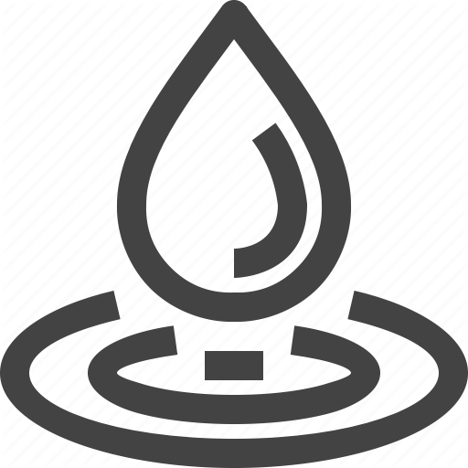 Aqua, Clean, Droplet, Environment, Pure, Ripple, Water Icon