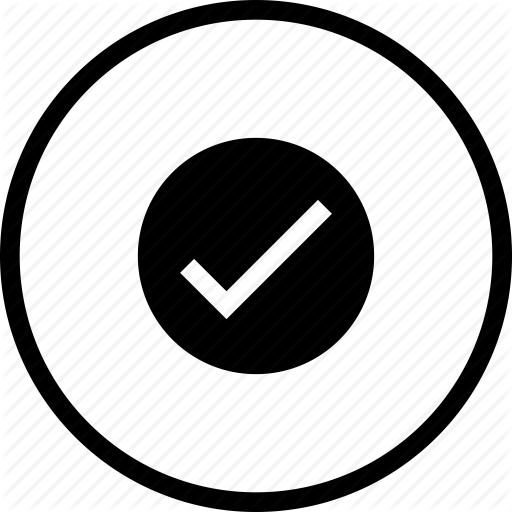 Check, Interface, Pure, Round, Tick, Verify, Write Icon