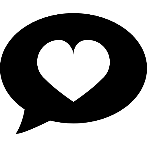 Speech Bubble With Heart