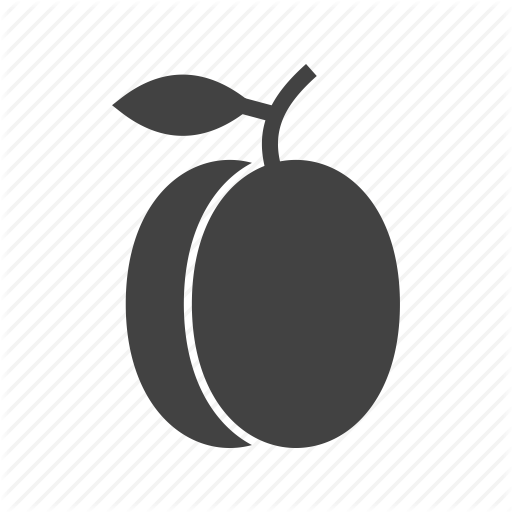 Food, Fresh, Fruit, Plum, Plums, Purple Icon