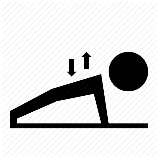 Exercise, Gym, Pushup, Sport, Workout Icon