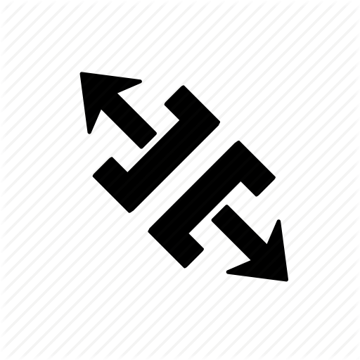 Arrow, Left, Out, Push, Up Icon