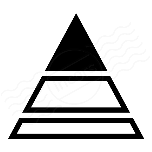 Iconexperience I Collection Chart Pyramid Icon