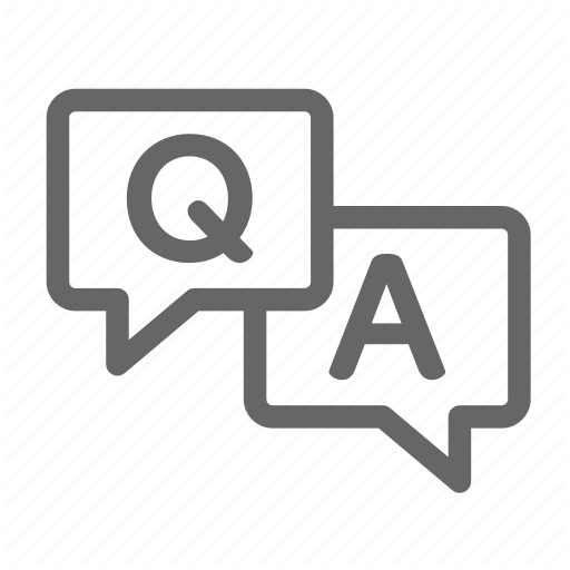 A, Answer, Q, Question, Survey Icon