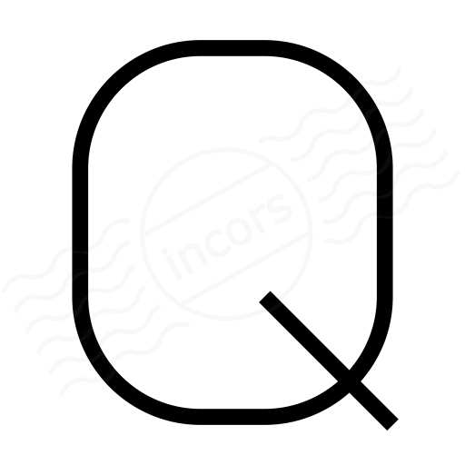 Iconexperience I Collection Symbol Q Icon