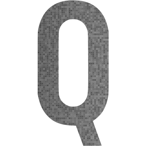 Custom Color Letter Q Icon