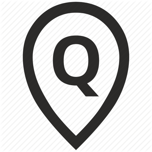 Geo, Letter, Location, Point, Pointer, Q Icon