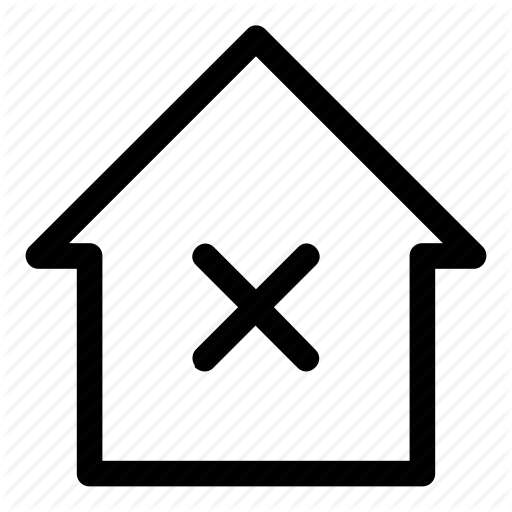 Bad, Home, House, Housing, Poor, Real Estate, Wrong Place Icon
