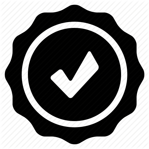 Certificate, Check, Gaurantee, Mark, Quality, Seal, Warrantee Icon