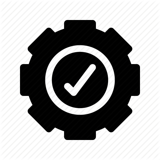 Best, Check, Gear, Process, Quality, Wheel Icon