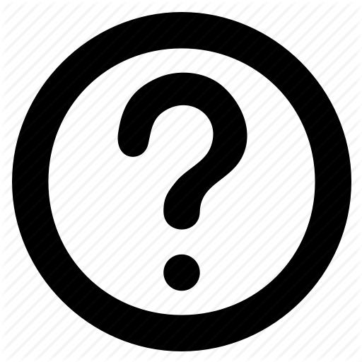 White Question Mark Icon Transparent Png Clipart Free Download
