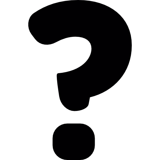 Question Mark Black Symbol Icons Free Download