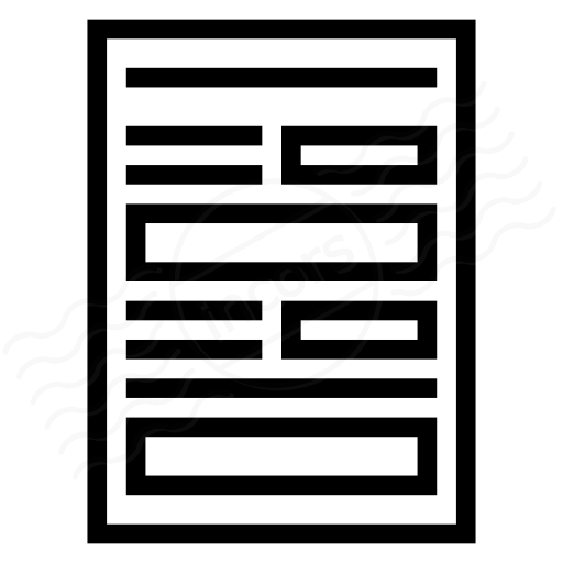 Iconexperience I Collection Form Icon