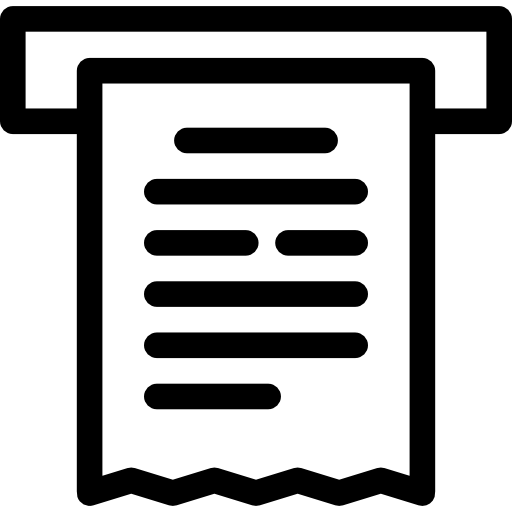 Receipt Icon