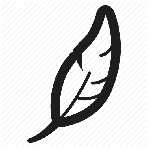 Creative, Draw, Feather, Ink, Line, Pen, Quill Icon