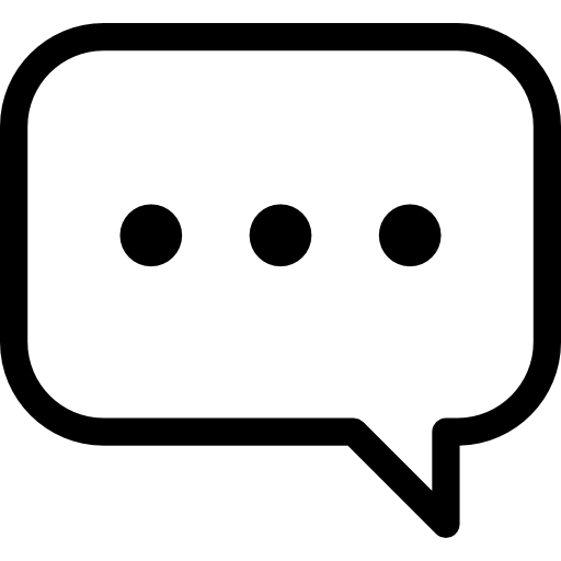 Speech Bubble With Ellipsis