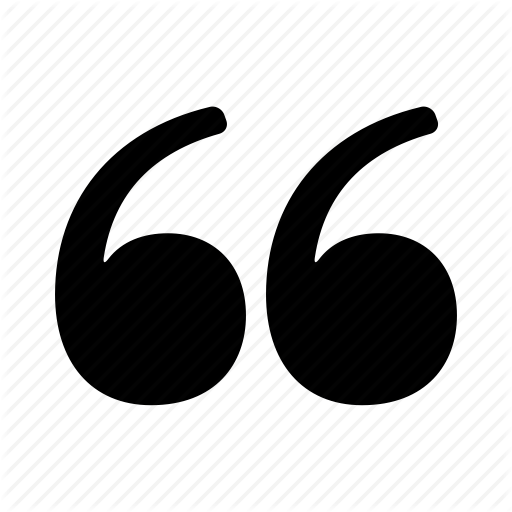 Quotation, Quote, Reference, Speech, Testimonial, Text Icon