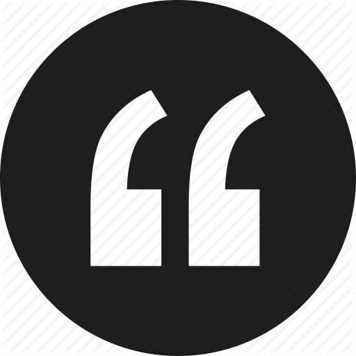 Circle, Quote Icon