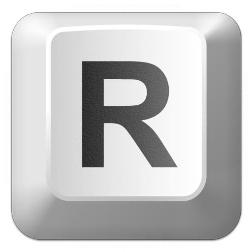 Iconexperience V Collection Keyboard Key R Icon