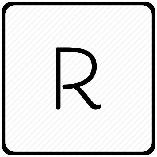 Key, Keyboard, Letter, R Icon