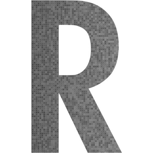 Custom Color Letter R Icon