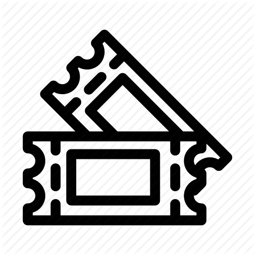 Entertainment, Event, Movie, Theater, Tickets Icon