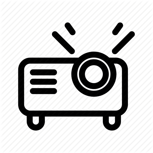 Equipment, Light, Presentation, Projector, Video Icon