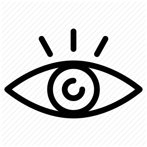 Eye, See, View, Vision, Visual Icon