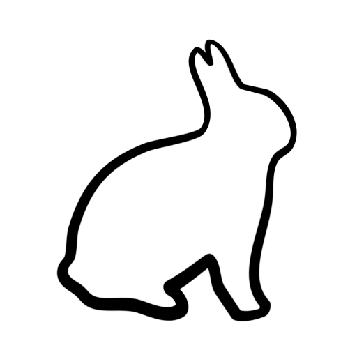 Rabbit Icon Bagsy Beauty