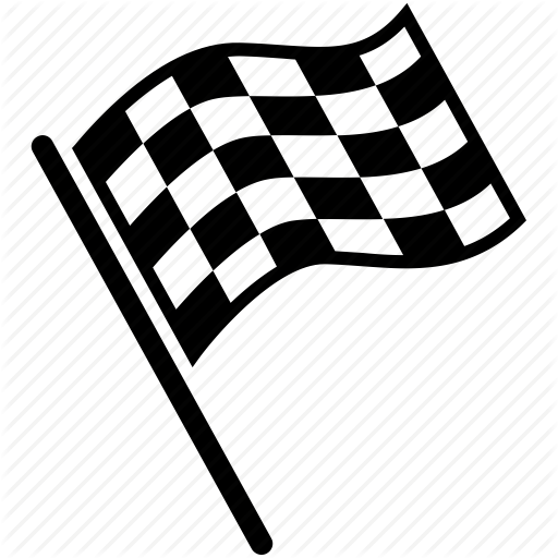 Car, Chequered, Flag, Race, Racing Icon