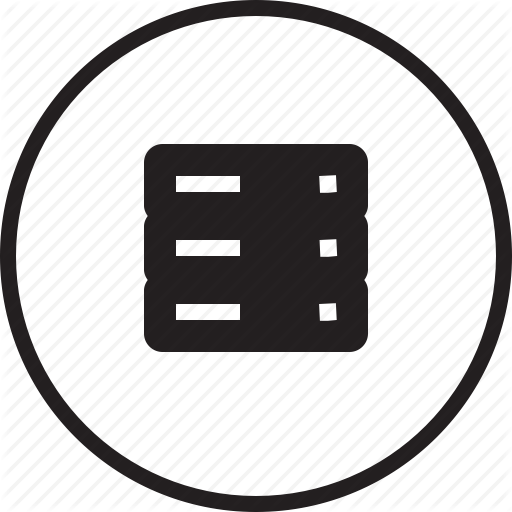 Collection, Data, Database, Rack, Server, Space, Storage Icon