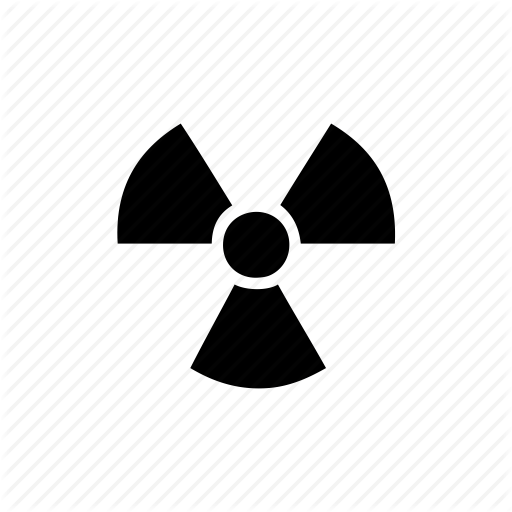 Atomic, Danger, Hanger, Nuclear, Radiation, Radioactive, Science Icon