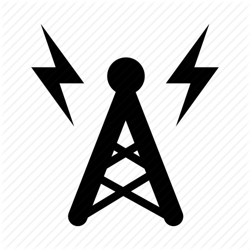 Antenna, Charge, Communication, Electricity, Power, Radio Icon
