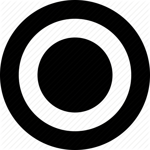 Checked, Circle, On, Radio, Radio Button, Round Icon