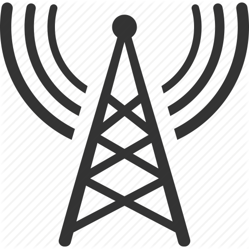 Communication Tower, Radio Tower Icon