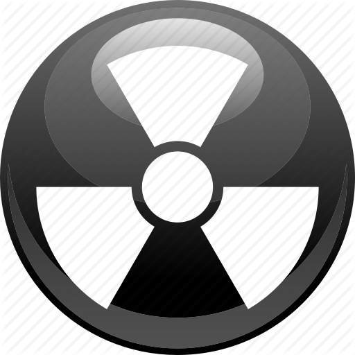Atom, Nuclear, Radiation, Radioactive Icon