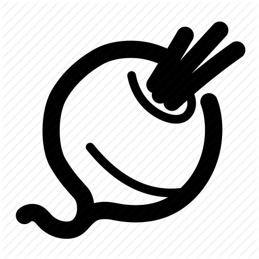 Food, Radish, Root, Vegetable Icon