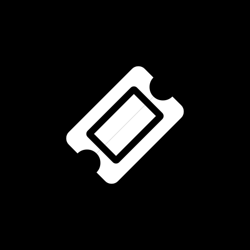 Flat Square White On Black Bootstrap Font Awesome