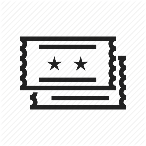 Concert, Event, Game, Movie, Raffle, Ticket, Tickets Icon