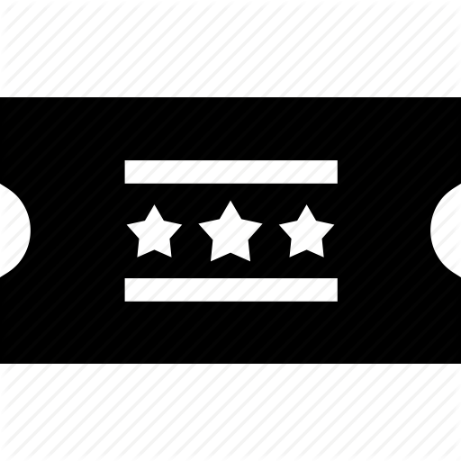 Casino, Gambling, Raffle, Ticket Icon