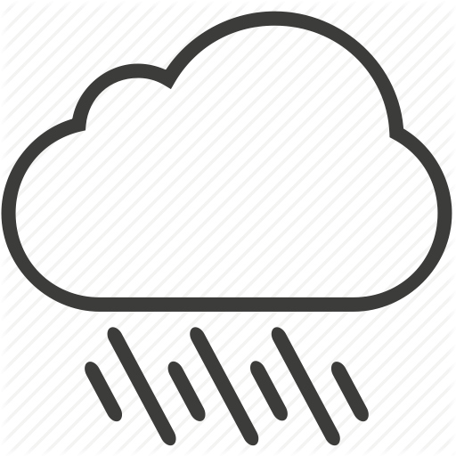 Cloud, Rain, Weather, Wind Icon