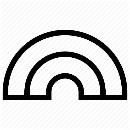 Color, Design, Kids, Paint, Rainbow Icon